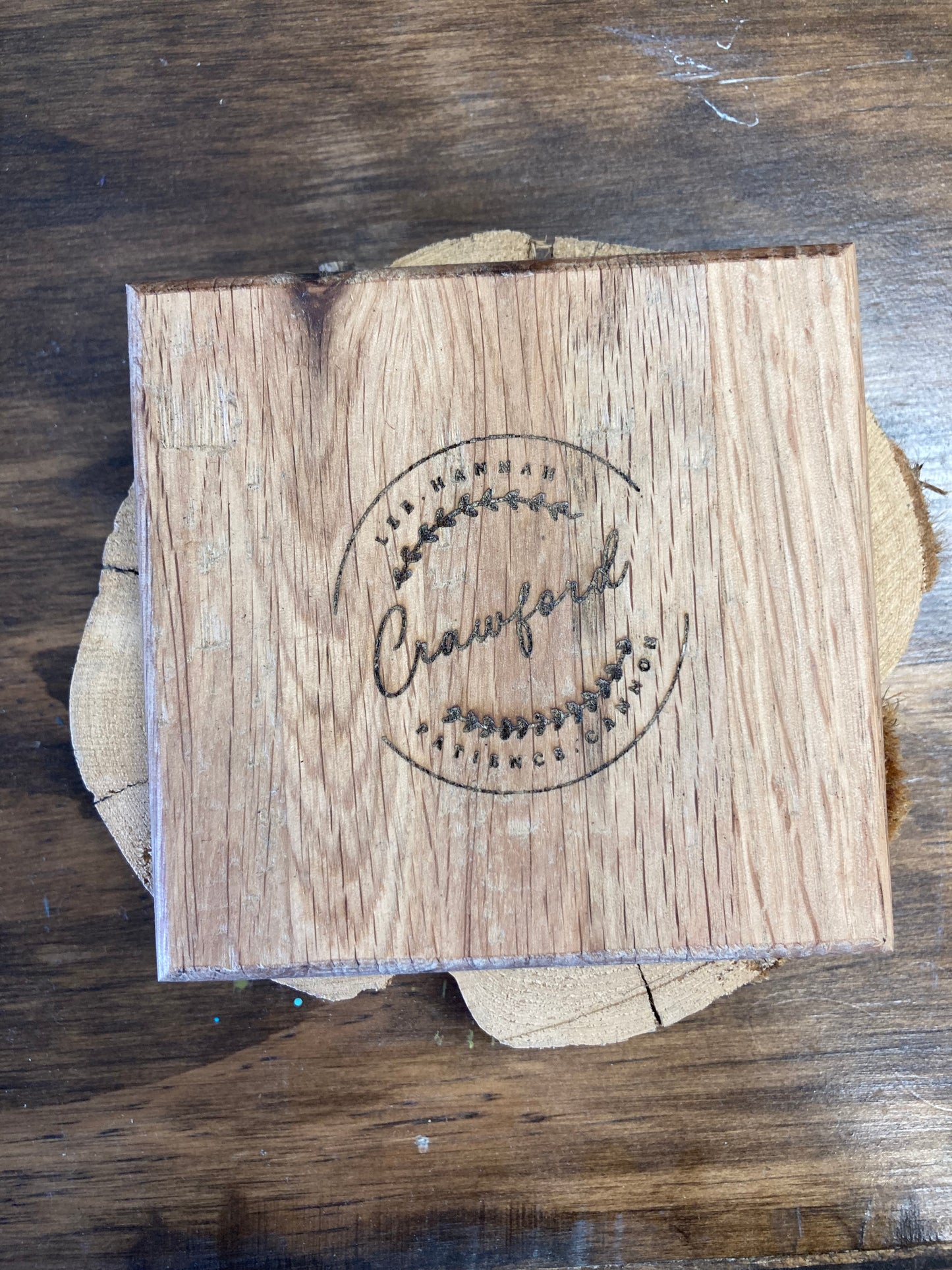 Square Wood Coasters